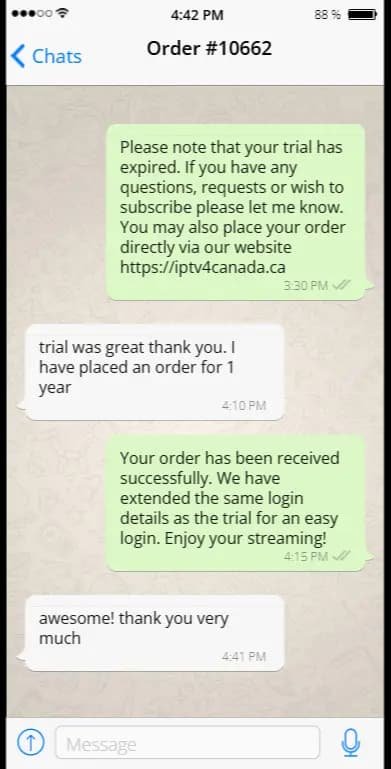 WhatsApp Rove IPTV review