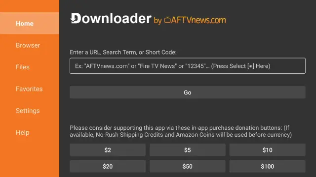 Downloader by AFTVnews on Android Box